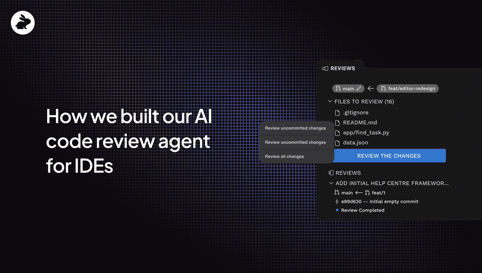How we built our AI code review agent for IDEs