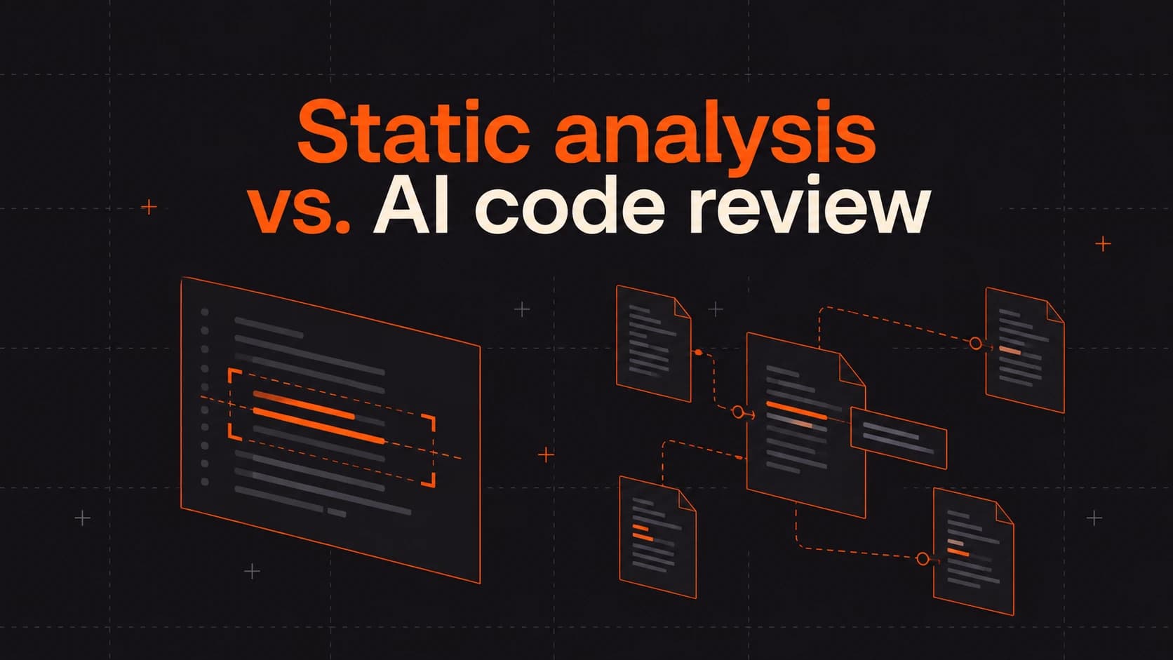 Static analysis vs. AI code review: Which catches what?