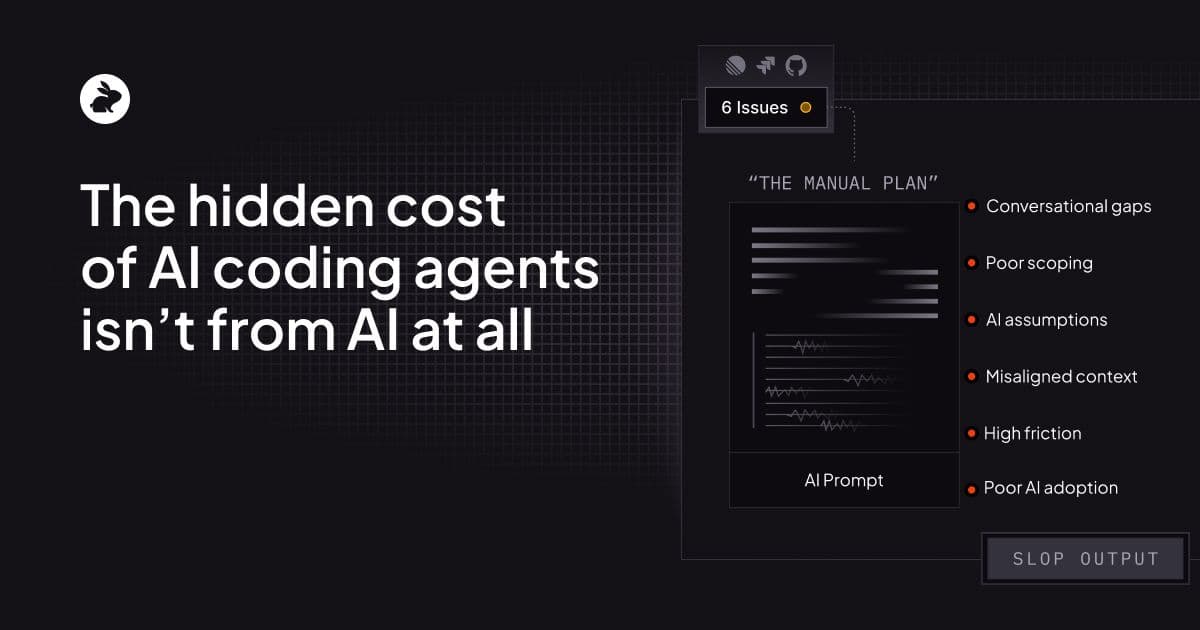 Misalignment: The hidden cost of AI coding agents isn't from AI at all