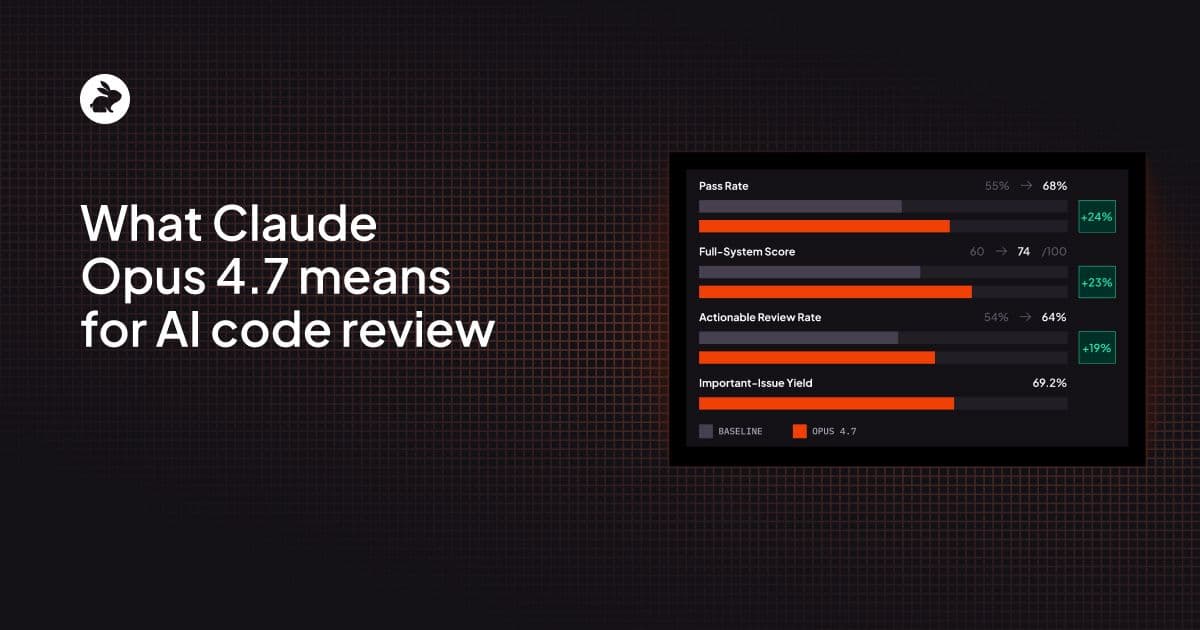 What Claude Opus 4.7 means for AI code review