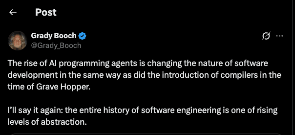 Developers are dead? Long live developers.